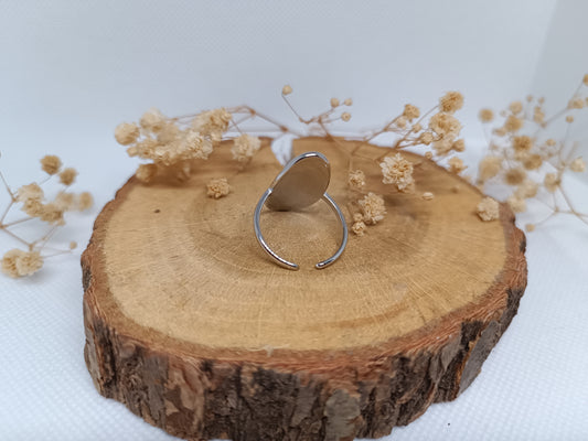 Bague Martelé - Argenté