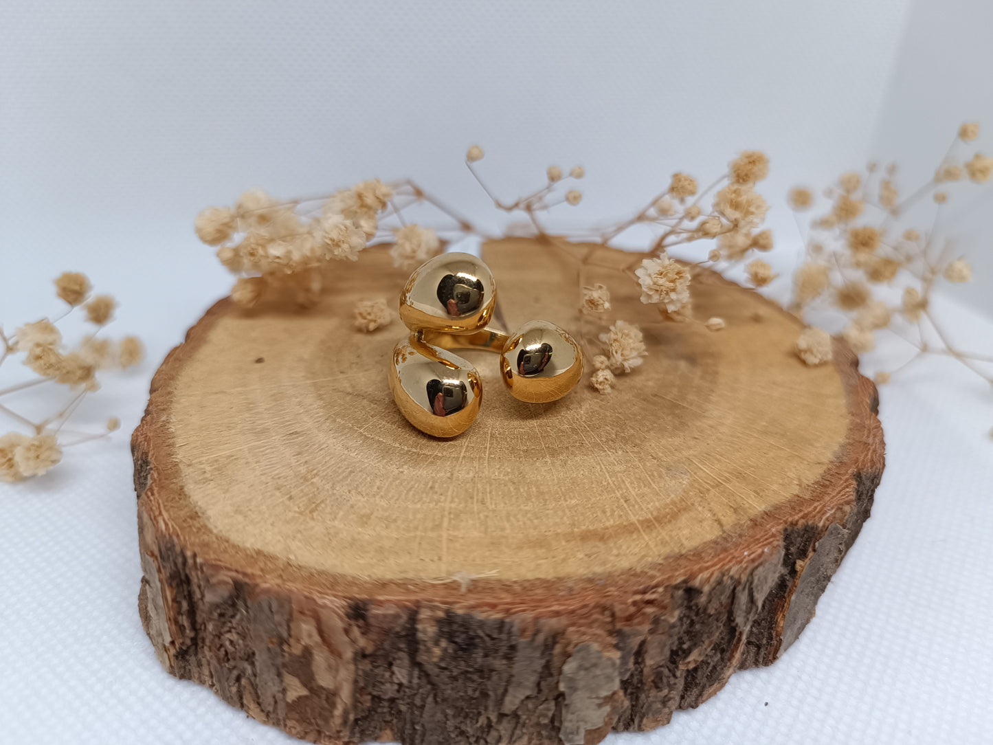 Bague Enlacée - Doré