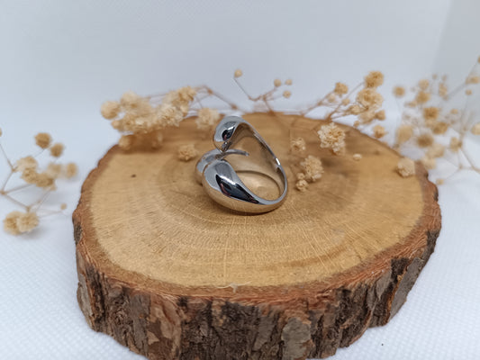 Bague Enlacée - Argenté