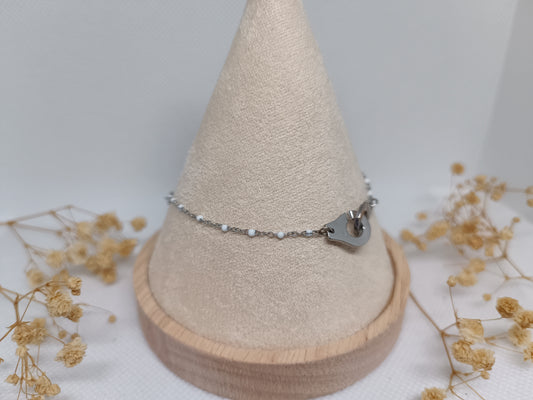 Bracelet Menottes - Argenté