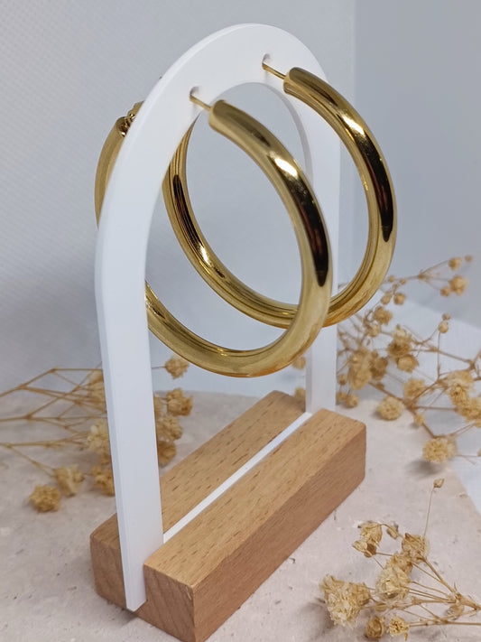 Créoles Rondes - Doré