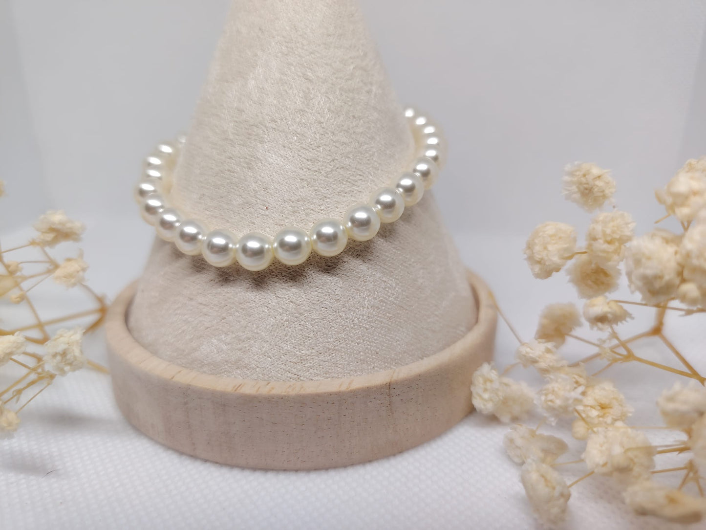 bracelet perles en acier inoxydable