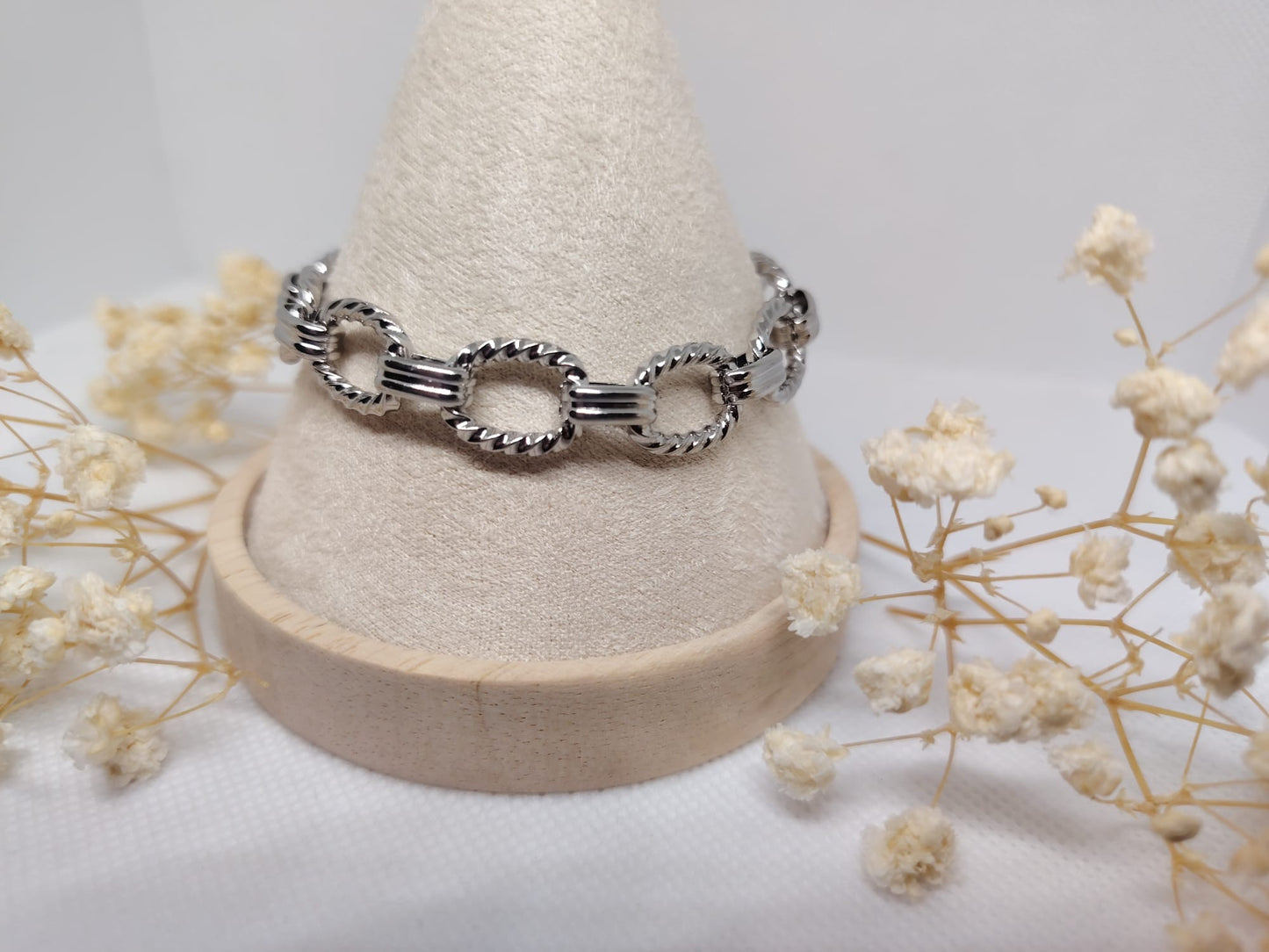 Bracelet Chaîne Maillons en Acier Inoxydable