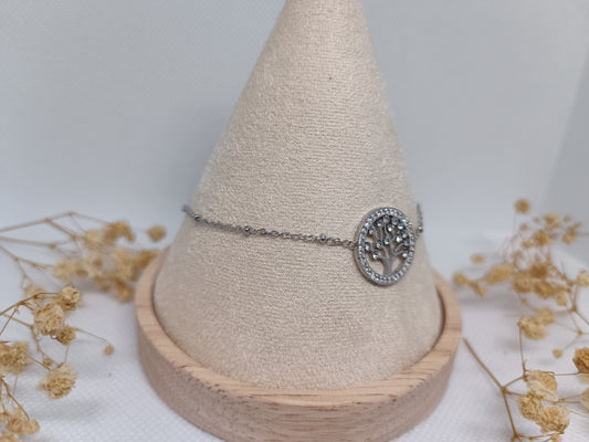 Bracelet Arbre de Vie - Argenté