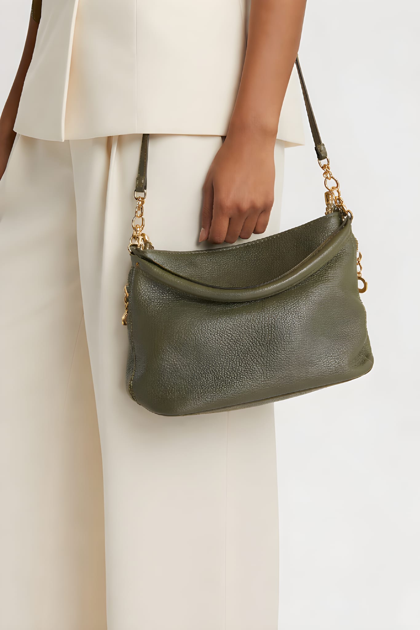 Sac Bandoulière en Cuir Femme – Made in Italy