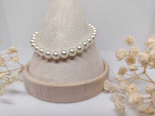 bracelet perles en acier inoxydable