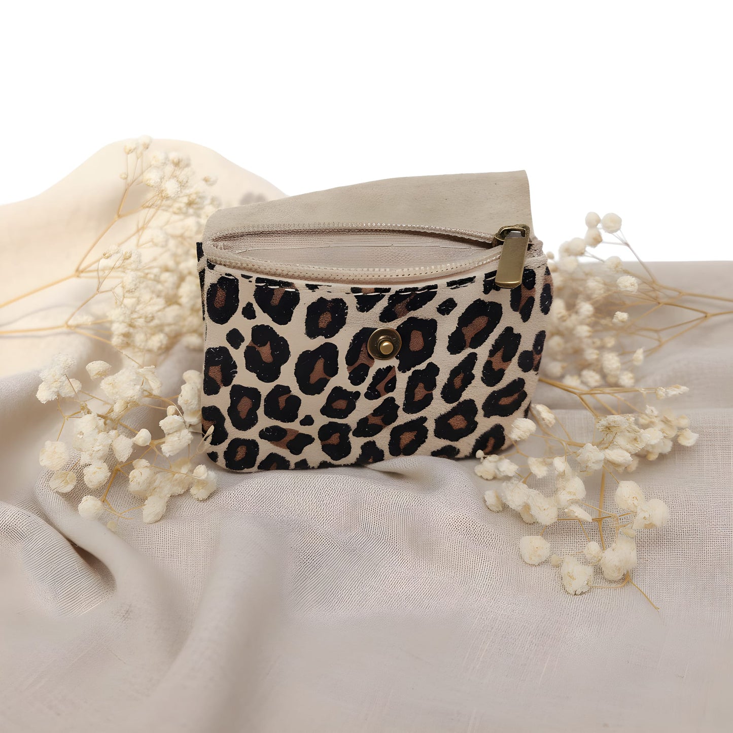 Porte-Monnaie en Cuir Made in Italy