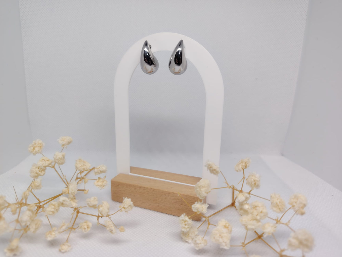 Boucles d’oreilles Goutte – Acier inoxydable