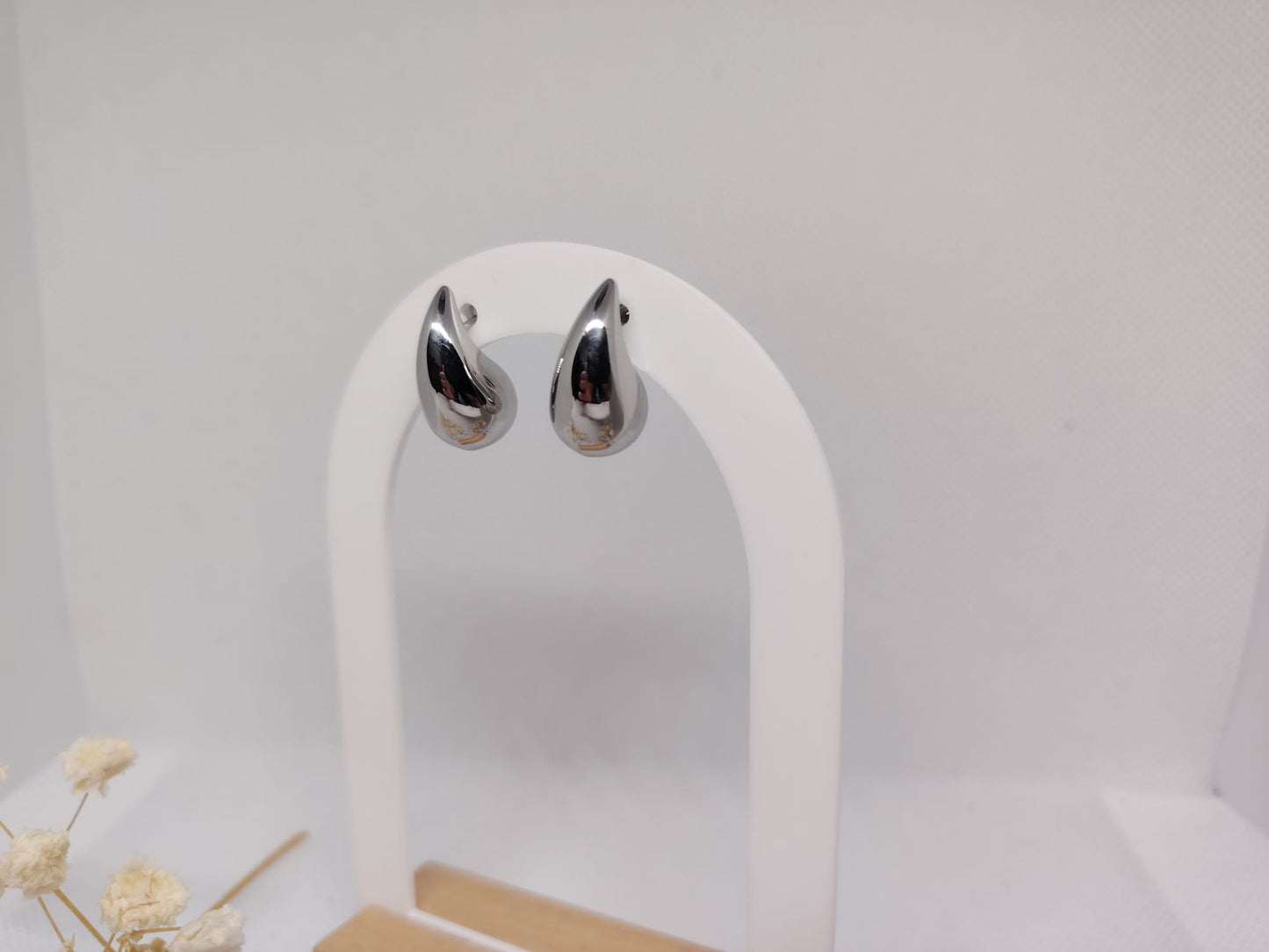 Boucles d’oreilles Goutte – Acier inoxydable